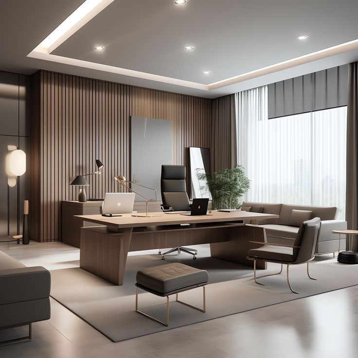 luxurious home office design