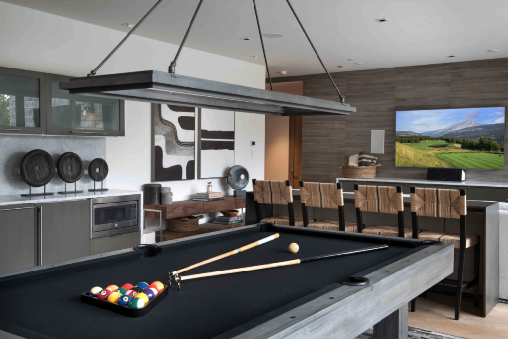 Game room, bespoke entertainment rooms