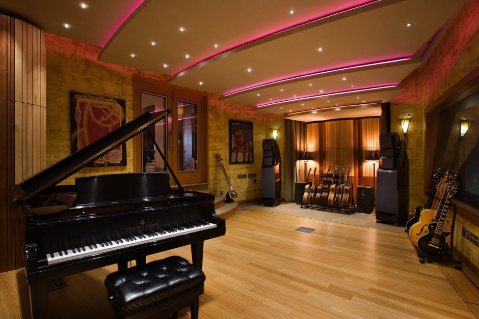 Music rooms, bespoke entertainment rooms