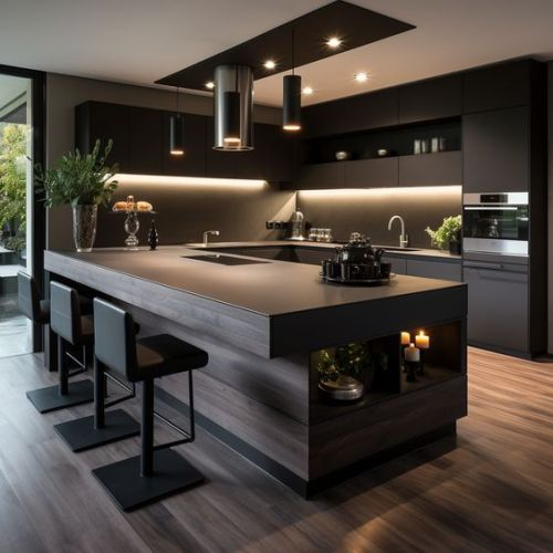 Image of a modern kitchen