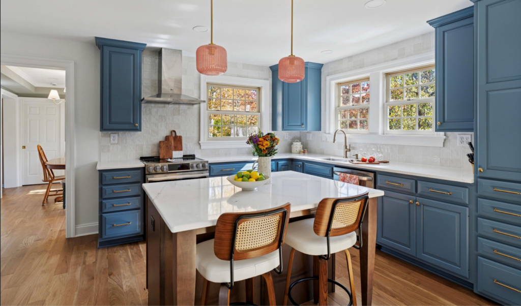 A luxury kitchen remodel by Windle Design & Construction.